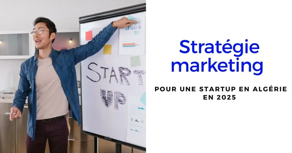 Jeune équipe travaillant sur une startup en algérie avec des ordinateurs portables