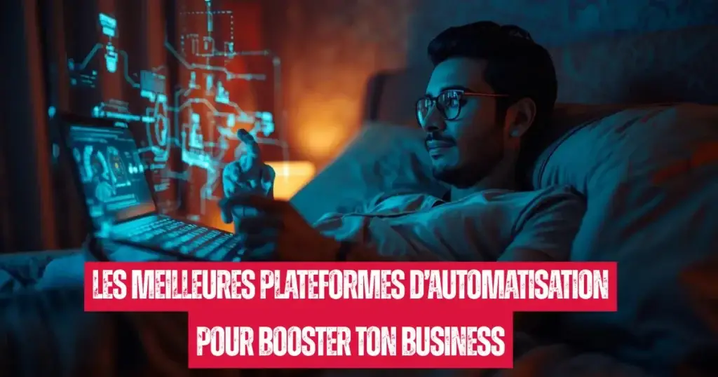 Marketeur algérien utilisant les plateformes d’automatisation IA