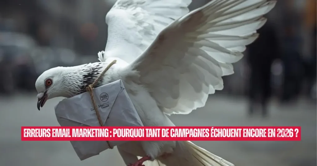 Erreurs email marketing qui sabotent les campagnes en 2026